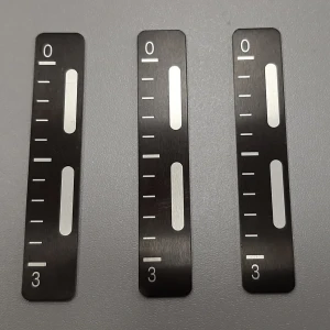 Шкалы из металла — Шкала открыто/закрыто — фото